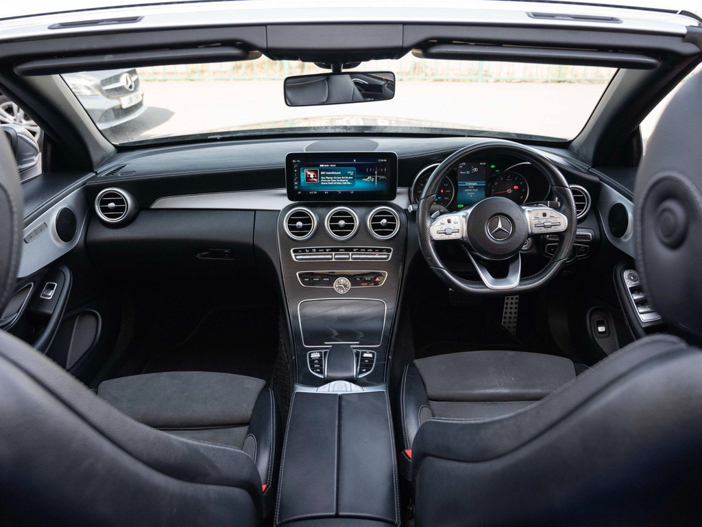 Mercedes-Benz C Class 1.5 Mhev Amg Line Cabriolet G-tronic Euro 6 Ss Grey #2