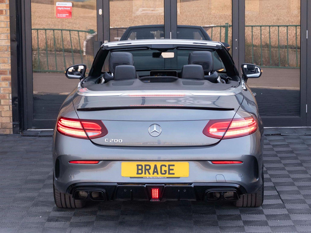 Mercedes-Benz C Class 1.5 Mhev Amg Line Cabriolet G-tronic Euro 6 Ss Grey #4