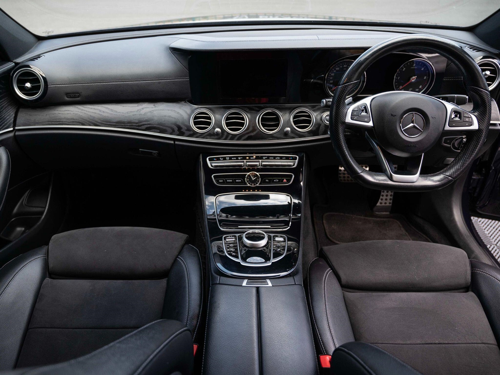 Mercedes-Benz E Class 2.0 D Amg Line G-tronic Euro 6 Ss KW67YUG Blue #2