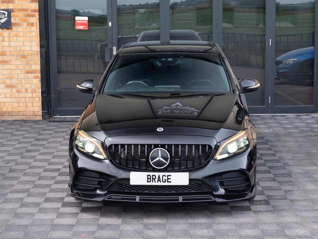Mercedes-Benz C Class 1.5 Mhev Eq Boost Amg Line Premium G-tronic Eur Black #3