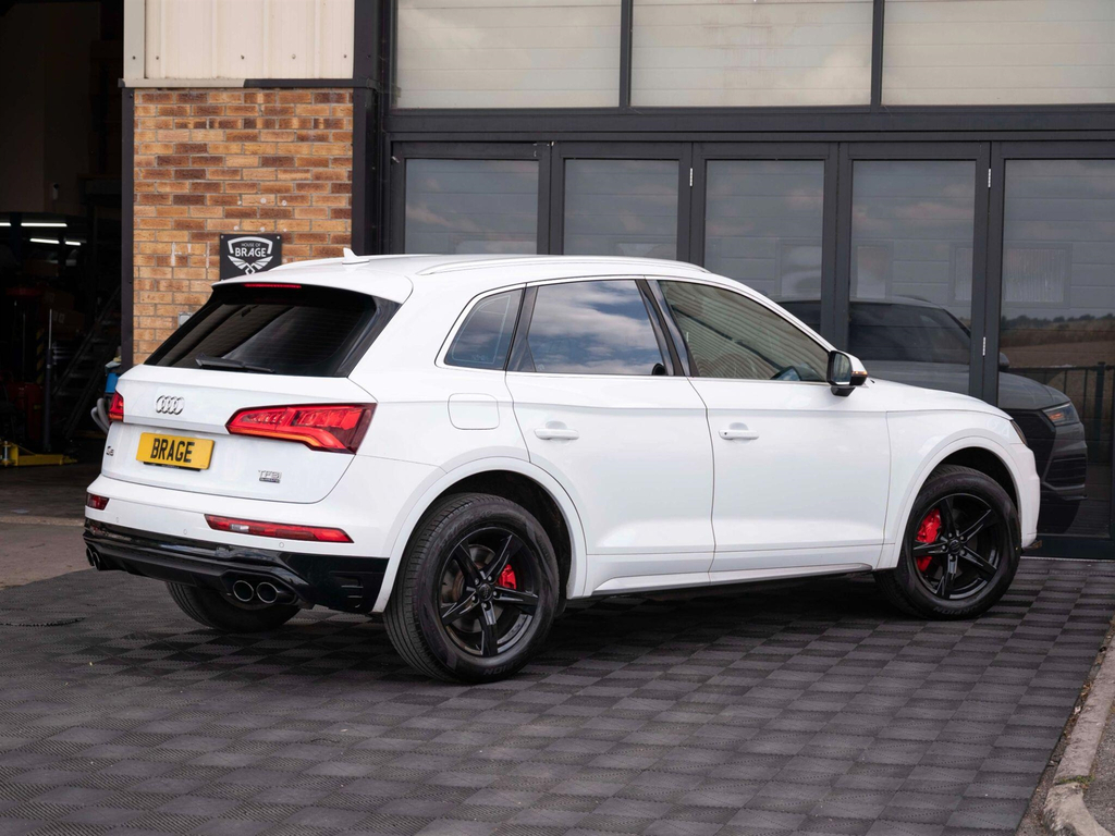Audi Q5 S Line 2.0 Tdi Quattro 190Ps White #26