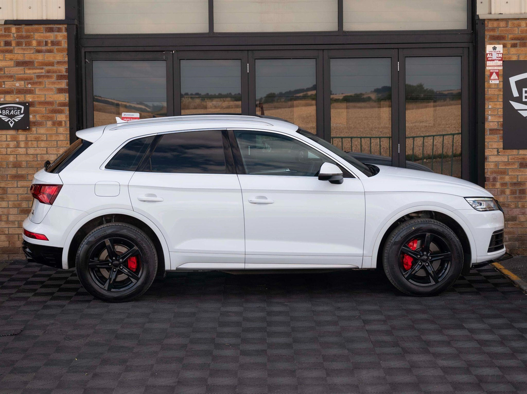 Audi Q5 S Line 2.0 Tdi Quattro 190Ps White #8