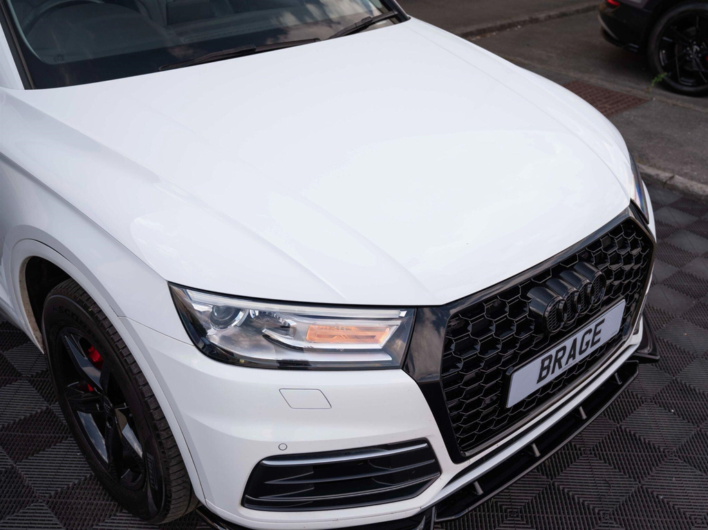 Audi Q5 S Line 2.0 Tdi Quattro 190Ps White #13