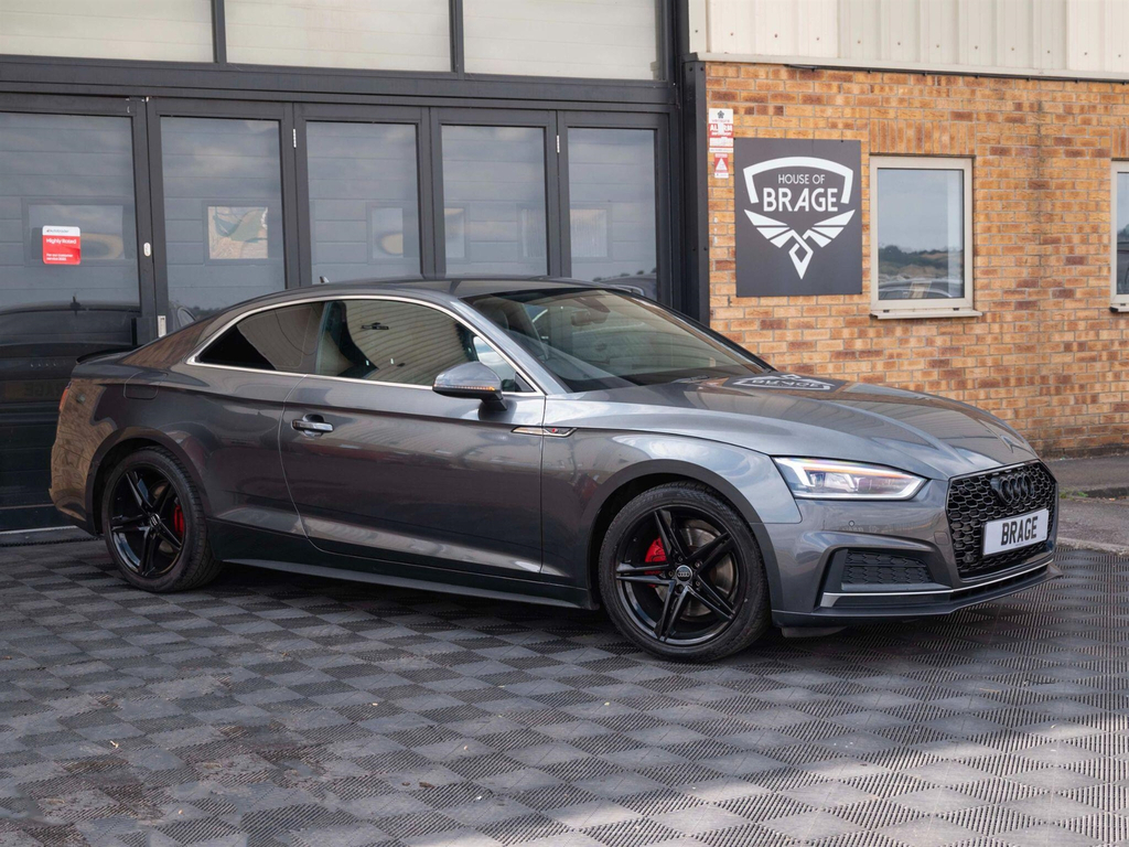 Audi A5 2.0 Tfsi S Line S Tronic Euro 6 Ss Grey #5