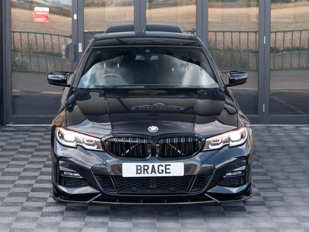 BMW 3 Series 2.0 12Kwh M Sport Euro 6 Ss Black #2