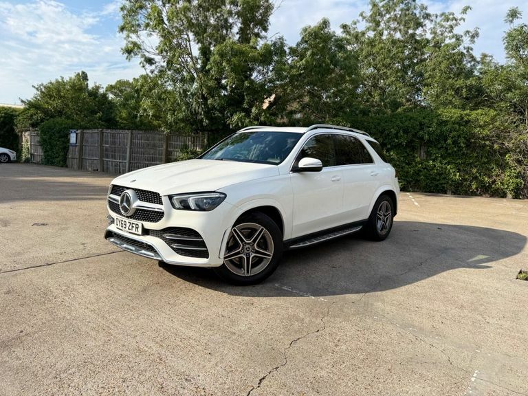 Mercedes-Benz GLE Class 2.0 Gle300d Amg Line G-tronic 4Matic Euro 6 Ss OY69ZFR White #5