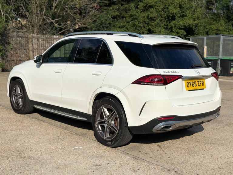 Mercedes-Benz GLE Class 2.0 Gle300d Amg Line G-tronic 4Matic Euro 6 Ss OY69ZFR White #4