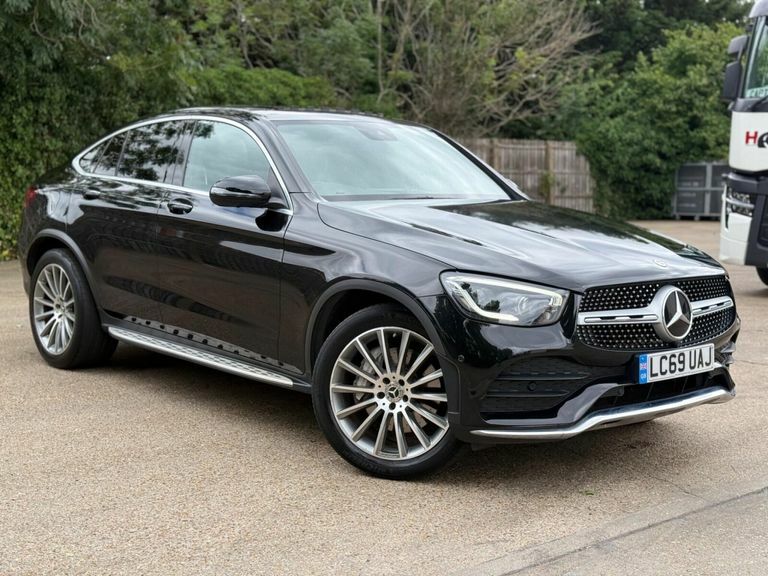 Mercedes-Benz GLC Class 2.0 Glc300d Amg Line Premium Plus Coupe G-tronic Black