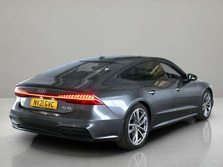 Audi A7 2.0 Tdi 40 Black Edition Sportback S Tronic Quattr Grey #4