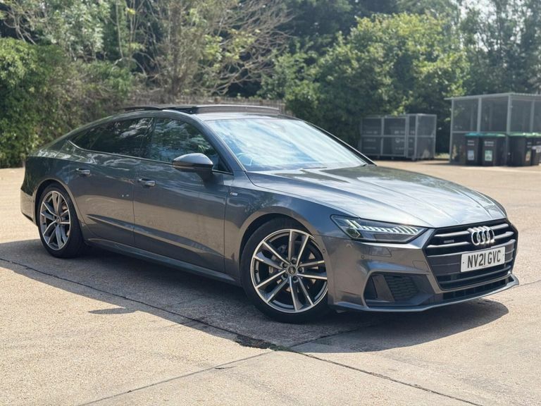 Audi A7 2.0 Tdi 40 Black Edition Sportback S Tronic Quattr Grey