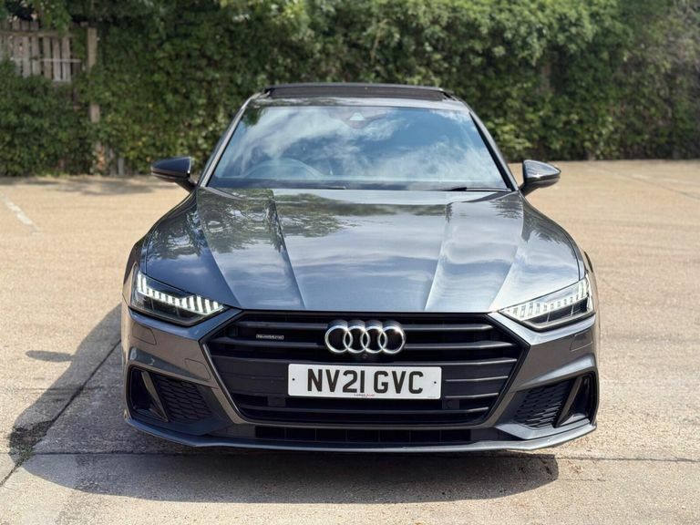 Audi A7 2.0 Tdi 40 Black Edition Sportback S Tronic Quattr Grey #2
