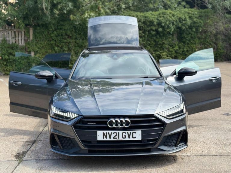 Audi A7 2.0 Tdi 40 Black Edition Sportback S Tronic Quattr Grey #6