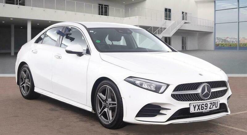 Mercedes-Benz A Class 1.5 A180d Amg Line YX69ZPU White #2