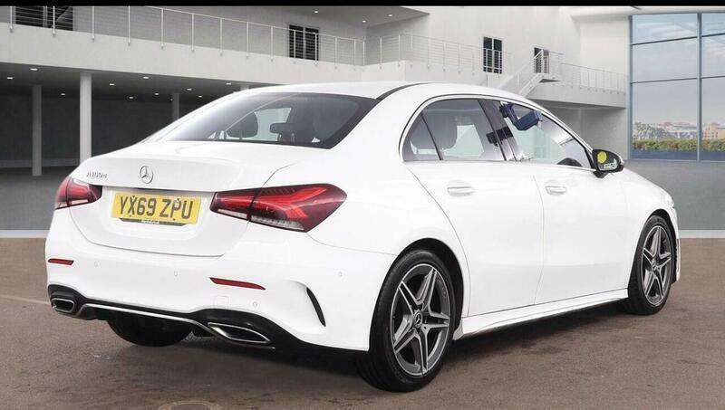 Mercedes-Benz A Class 1.5 A180d Amg Line YX69ZPU White #5