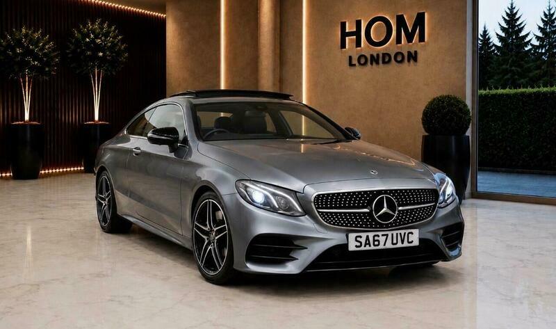 Mercedes-Benz E Class 2.0 E220d Amg Line SA67UVC Grey