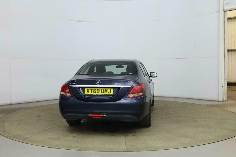 Mercedes-Benz C Class 1.5 C200 Mhev Eq KT69UMJ Blue #4