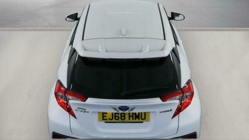 Toyota C-Hr 1.8 Vvt-h Excel Cvt White #9