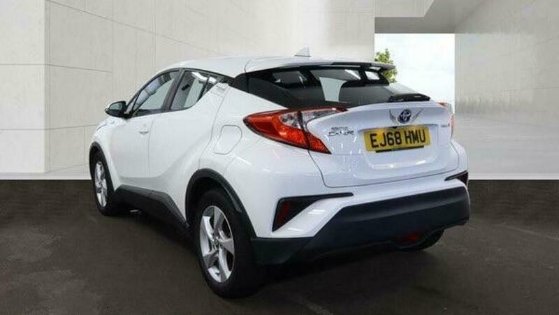 Toyota C-Hr 1.8 Vvt-h Icon Cvt White #4