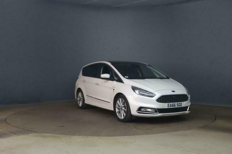 Ford S-Max 2.0 Tdci Vignale Powershift White