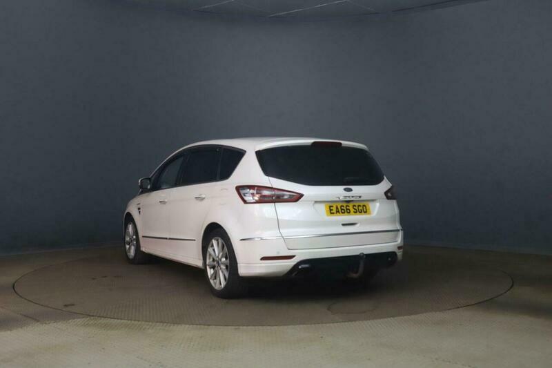 Ford S-Max 2.0 Tdci Vignale Powershift White #3
