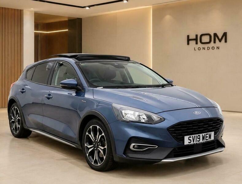 Ford Focus 1.0T Ecoboost Active X Blue