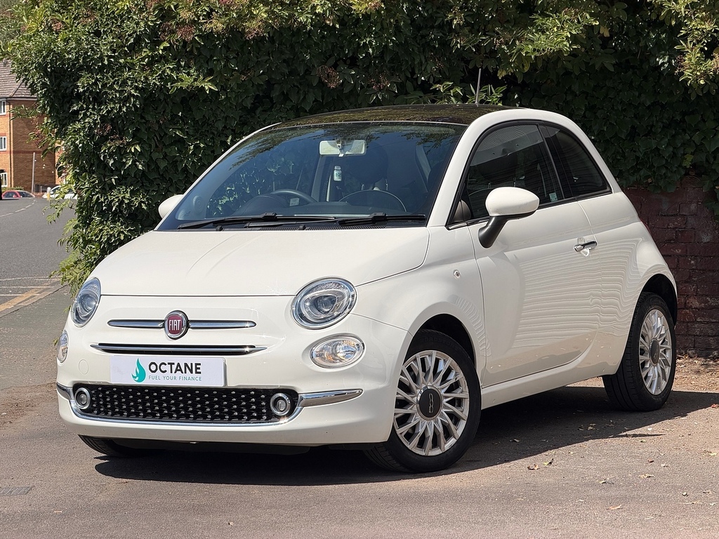 Fiat 500 Lounge White #3