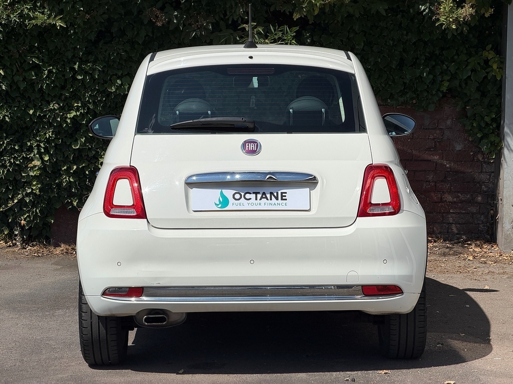 Fiat 500 Lounge White #5