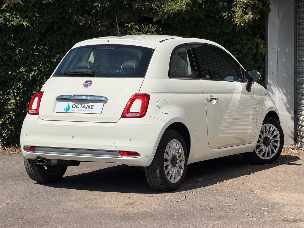 Fiat 500 Lounge White #6
