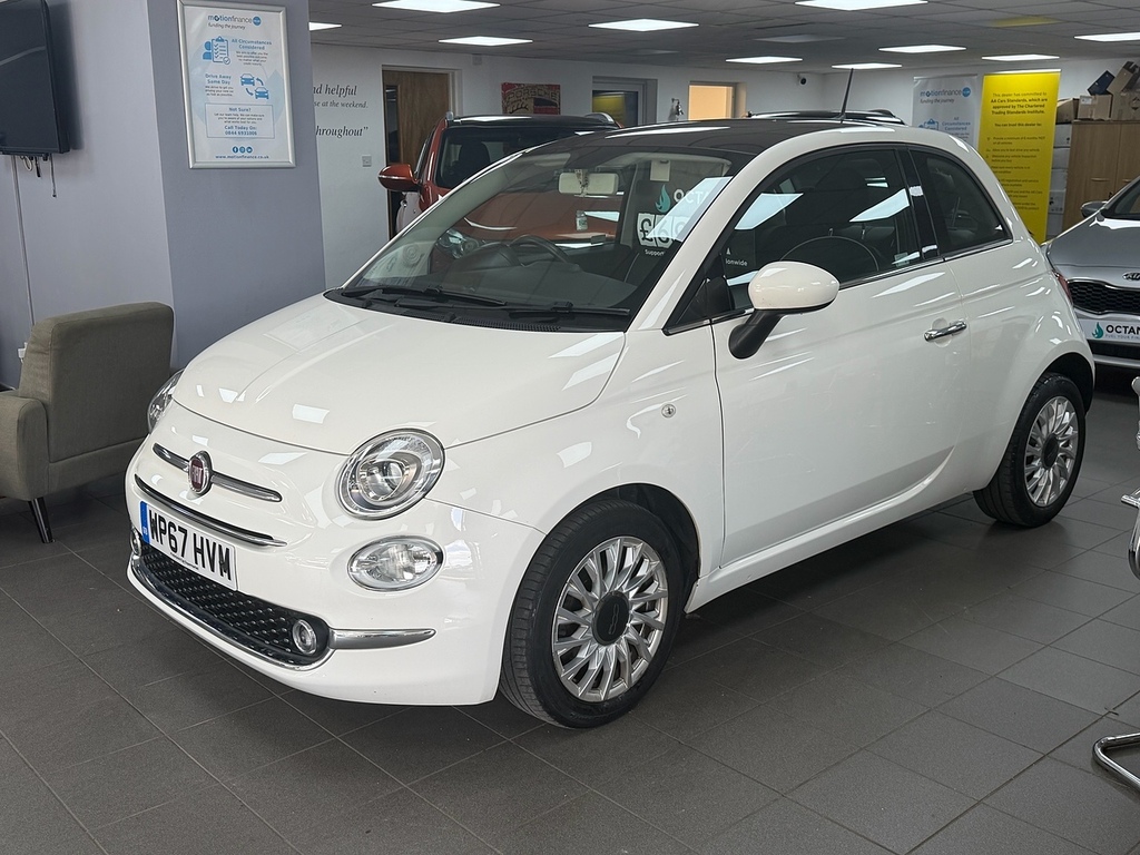 Fiat 500 Lounge White