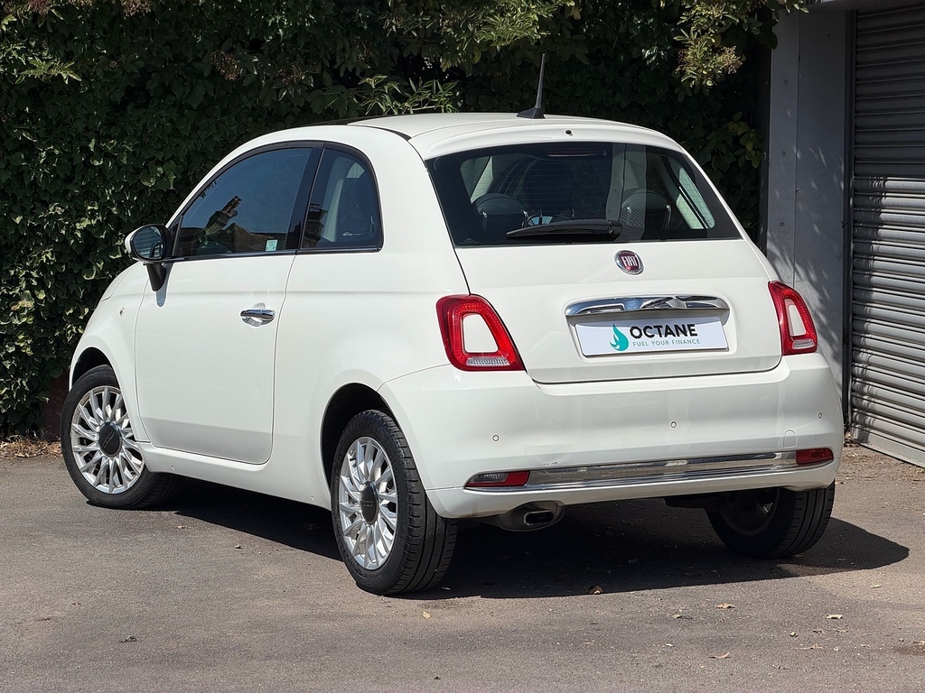 Fiat 500 Lounge White #4