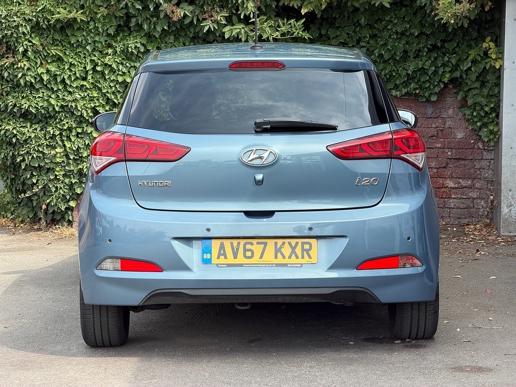 Hyundai I20 Premium Nav AV67KXR Blue #5