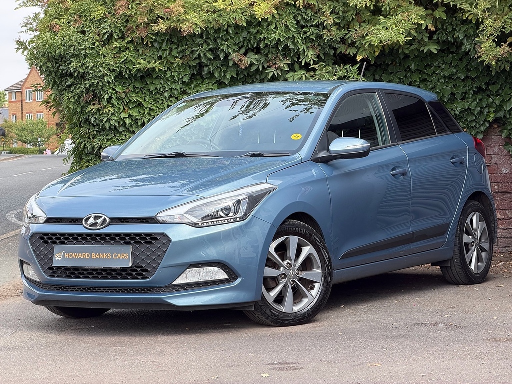 Hyundai I20 Premium Nav AV67KXR Blue #3
