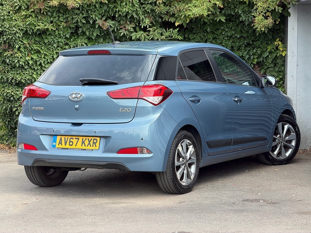 Hyundai I20 Premium Nav AV67KXR Blue #6