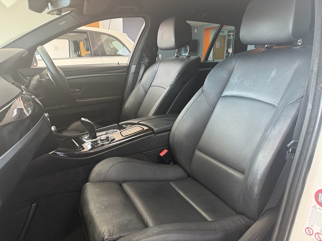 BMW 5 Series 520D M Sport AK13PMV White #5