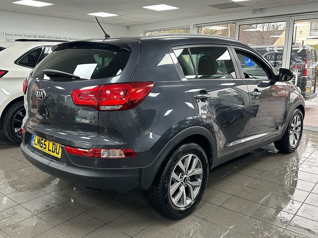 Kia Sportage 2.0 Crdi Kx-3 Sat Nav Silver #4