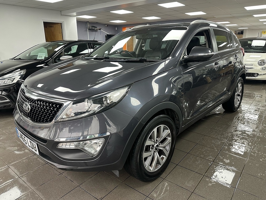 Kia Sportage 2.0 Crdi Kx-3 Sat Nav Silver #2