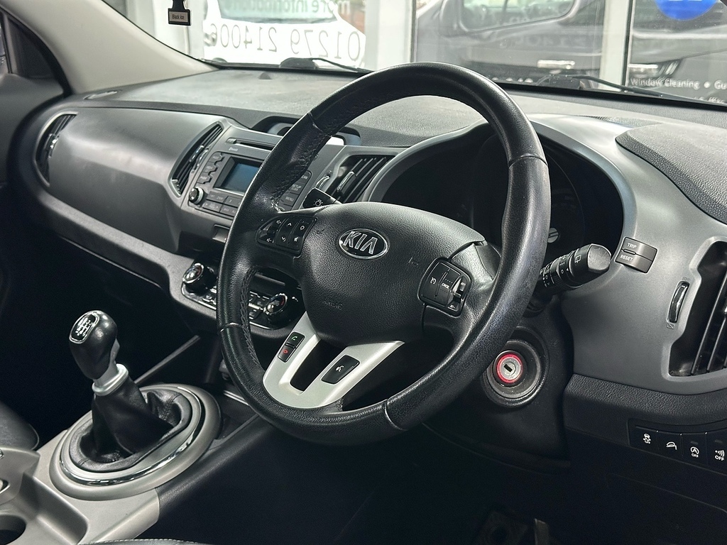 Kia Sportage 2.0 Crdi Kx-3 Sat Nav Silver #8