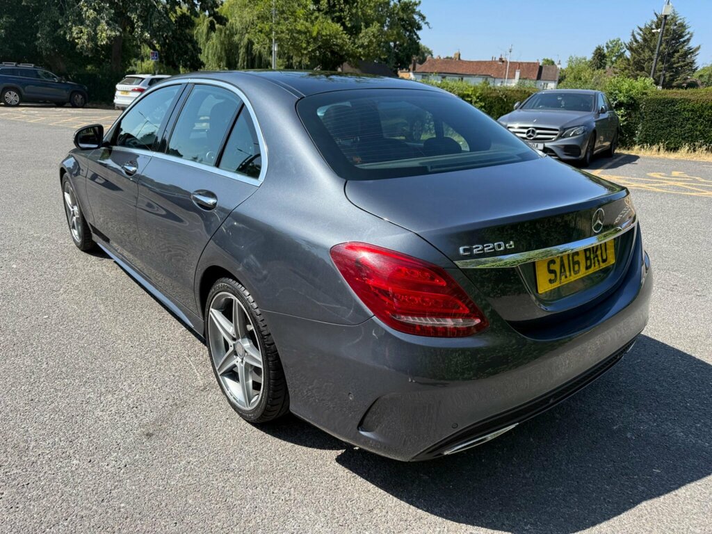 Mercedes-Benz C Class 2.1 C220d Amg Line Premium Plus 7G-tronic Euro SA16BKU Grey #3