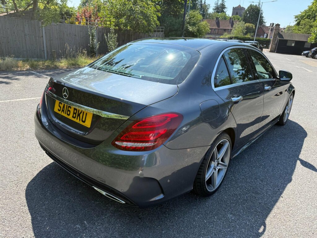 Mercedes-Benz C Class 2.1 C220d Amg Line Premium Plus 7G-tronic Euro SA16BKU Grey #4