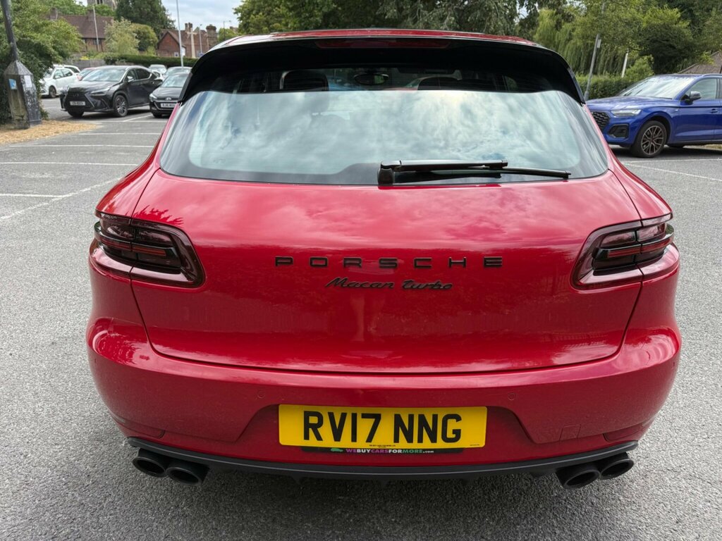 Porsche Macan 3.6T V6 Turbo Pdk 4Wd Euro 6 Ss RV17NNG Red #5