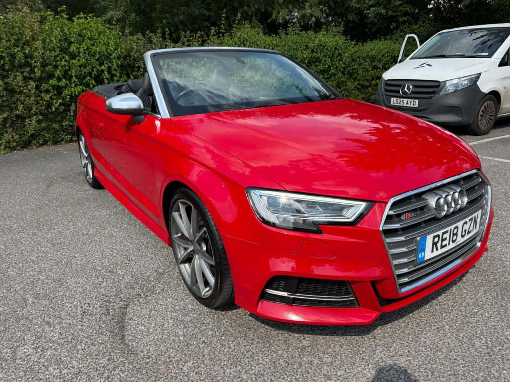 Audi S3 2.0 Tfsi Cabriolet S Tronic Quattro Euro 6 Ss 2 Red