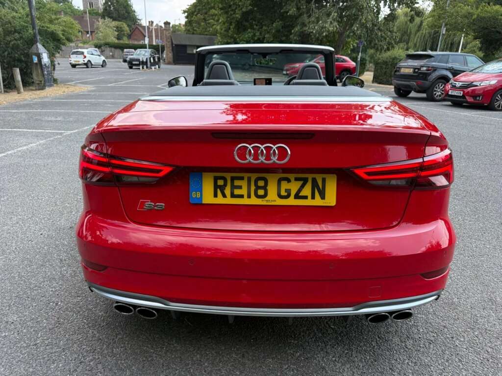 Audi S3 2.0 Tfsi Cabriolet S Tronic Quattro Euro 6 Ss 2 Red #4