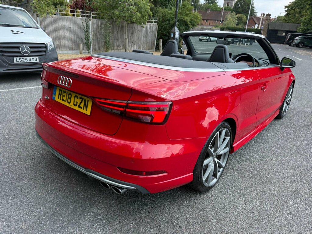 Audi S3 2.0 Tfsi Cabriolet S Tronic Quattro Euro 6 Ss 2 Red #3