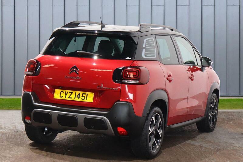 Citroen C3 Aircross 1.2 Puretech Shine Plus Euro 6 Ss CYZ1451 Red #3