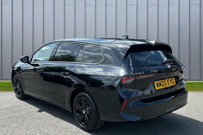 Vauxhall Astra 1.2 Turbo Gs Sports Tourer Euro 6 Ss WM26EYG Black #5