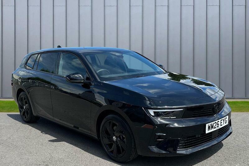 Vauxhall Astra 1.2 Turbo Gs Sports Tourer Euro 6 Ss WM26EYG Black