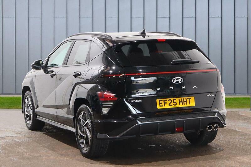 Hyundai Kona 1.6 H-gdi N Line S Dct Euro 6 Ss EF25HHT Black #4
