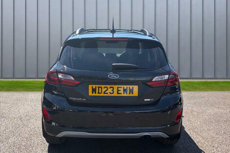 Ford Fiesta 1.0T Ecoboost Mhev Active X Edition Euro 6 Ss 5 WD23EWW Black #6