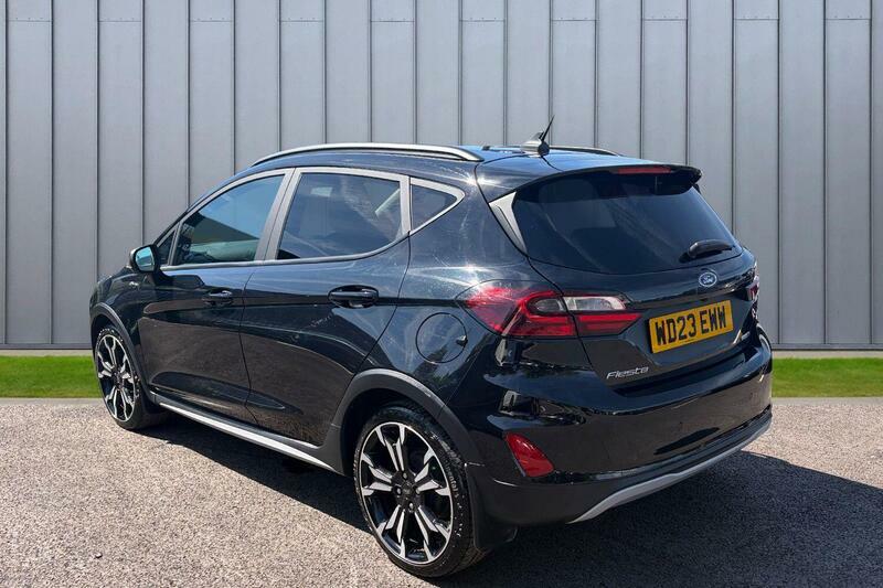 Ford Fiesta 1.0T Ecoboost Mhev Active X Edition Euro 6 Ss 5 WD23EWW Black #5
