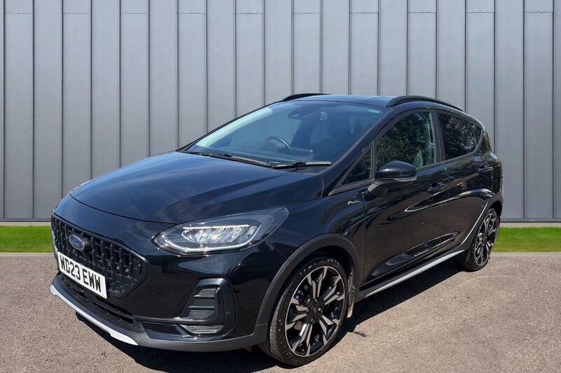 Ford Fiesta 1.0T Ecoboost Mhev Active X Edition Euro 6 Ss 5 WD23EWW Black #4